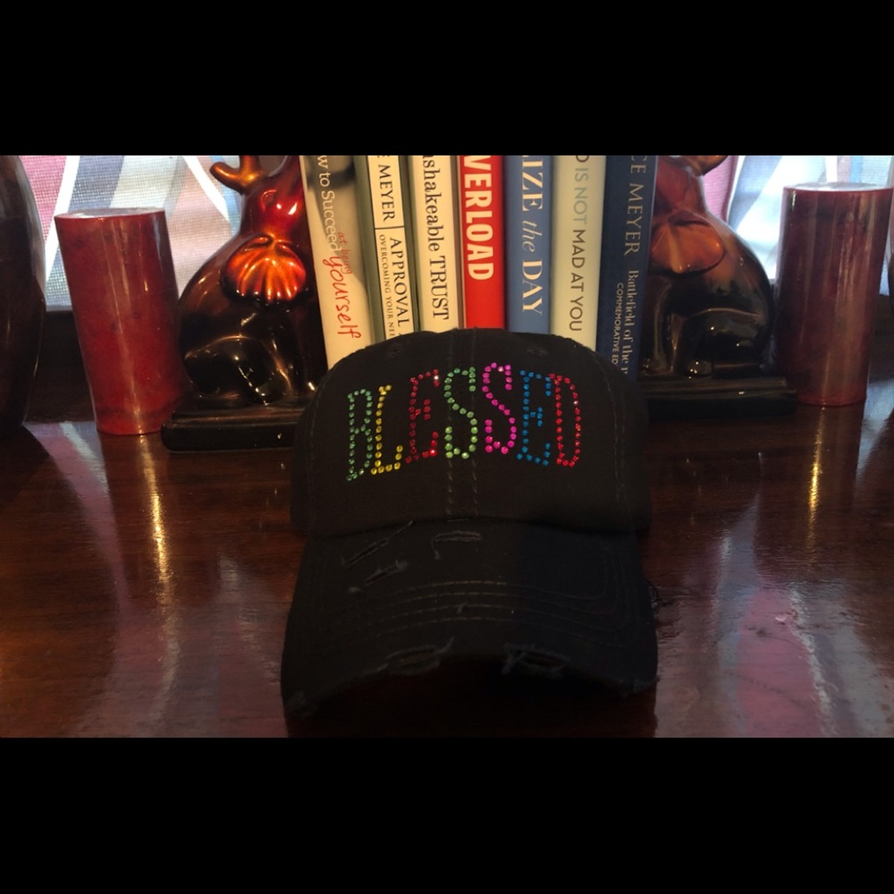 Rhinestone Blessed Hat